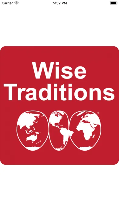 Wise Traditions Podcast Screenshots