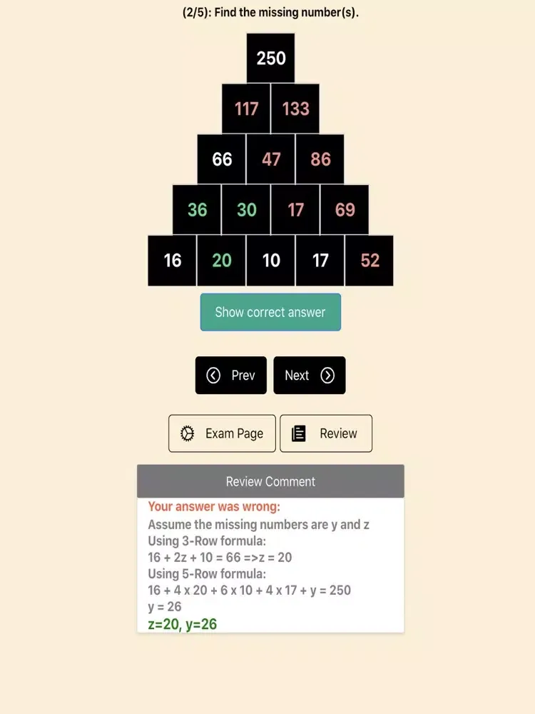 Captures d'écran de Number Pyramid iPad 