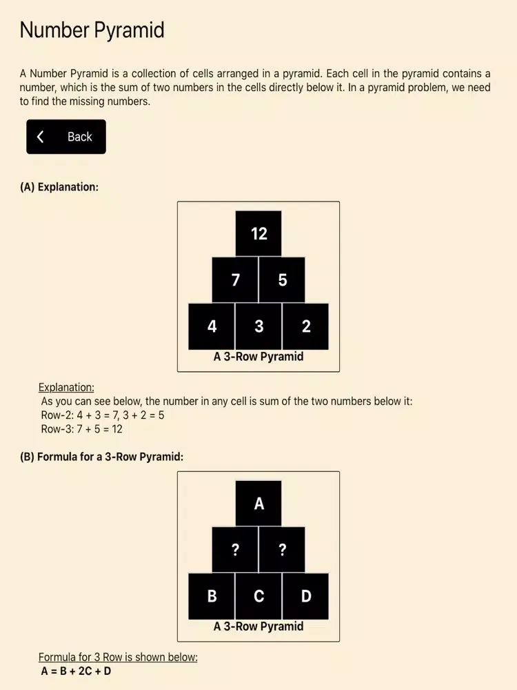 Captures d'écran de Number Pyramid iPad 