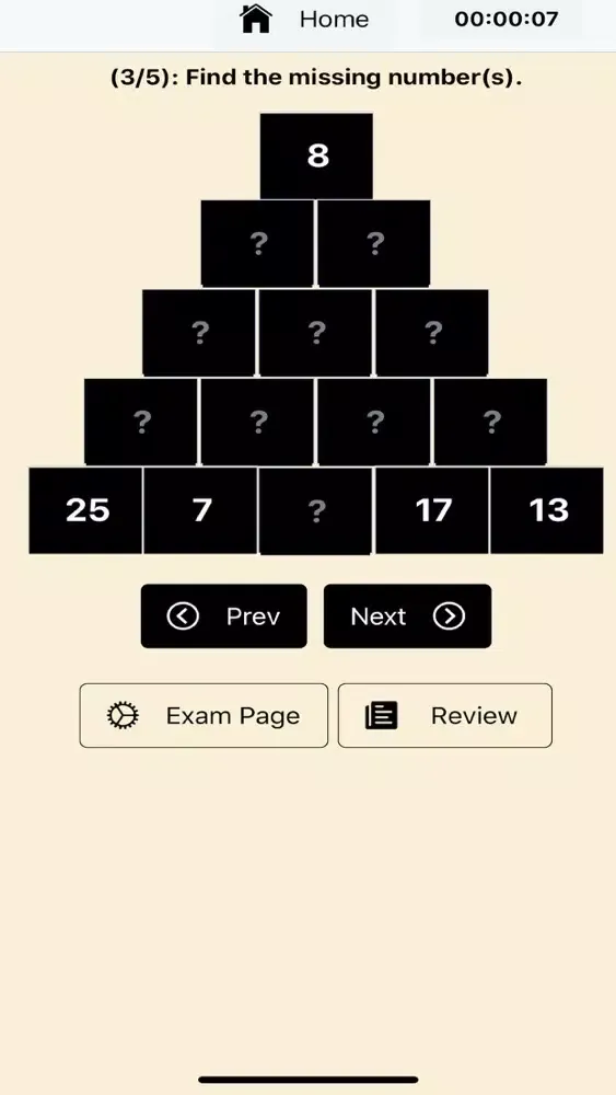 Captures d'écran de Number Pyramid