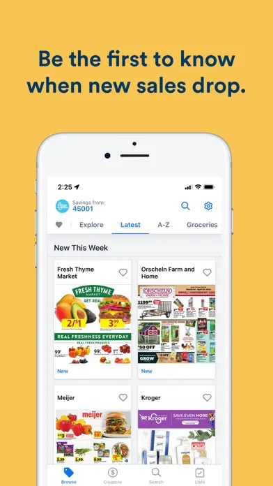 Tangkapan layar Flipp: Shop Grocery Deals