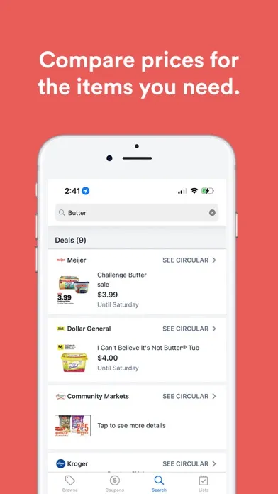 Tangkapan layar Flipp: Shop Grocery Deals