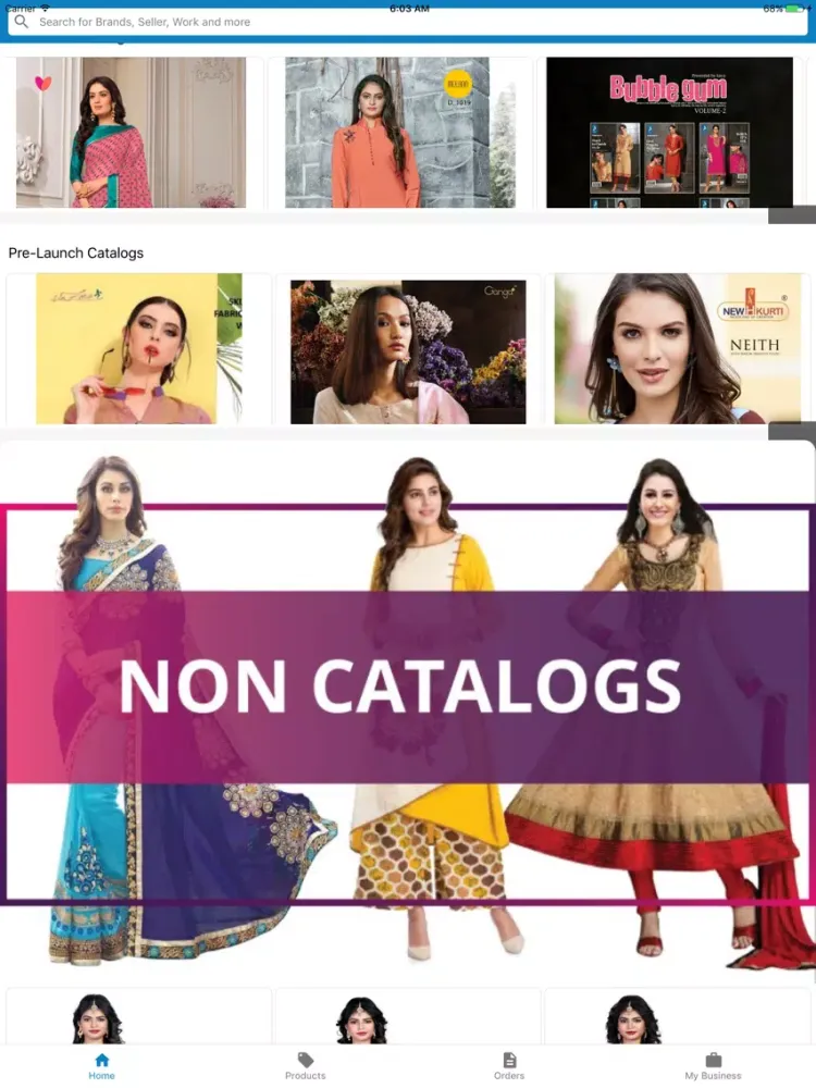 Capturas de tela do Wishbook Wholesale App iPad 