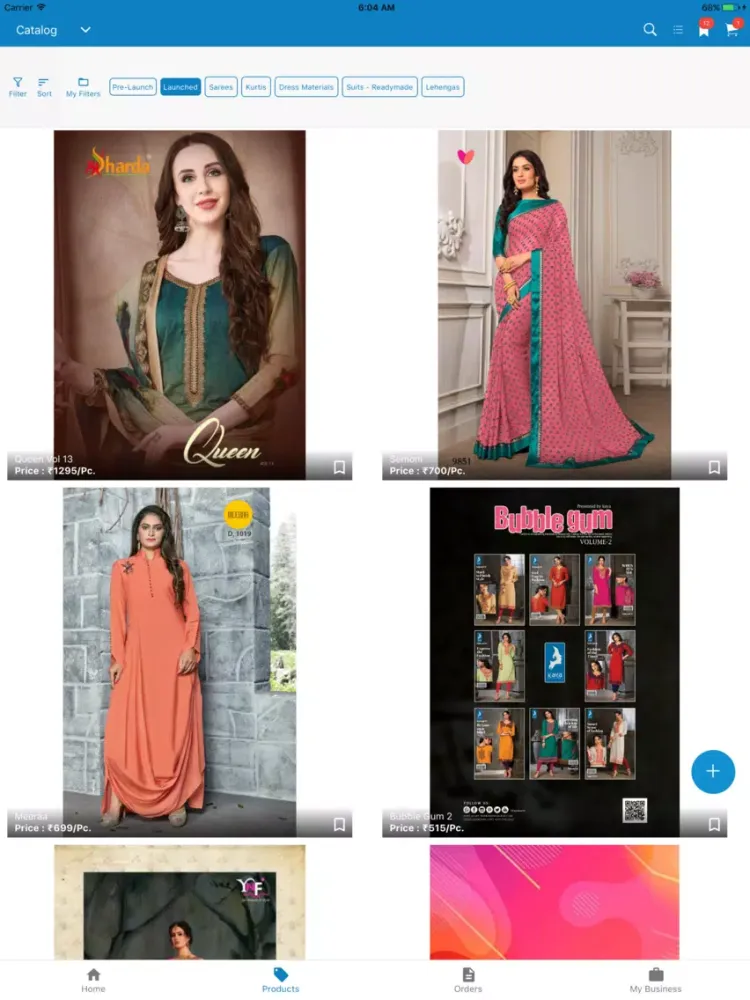 Capturas de tela do Wishbook Wholesale App iPad 
