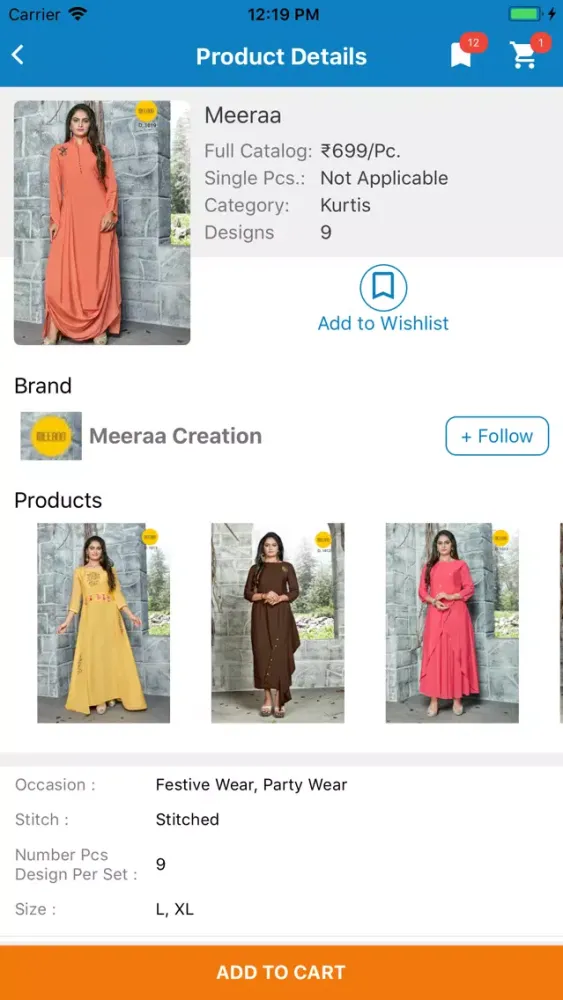 Capturas de tela do Wishbook Wholesale App