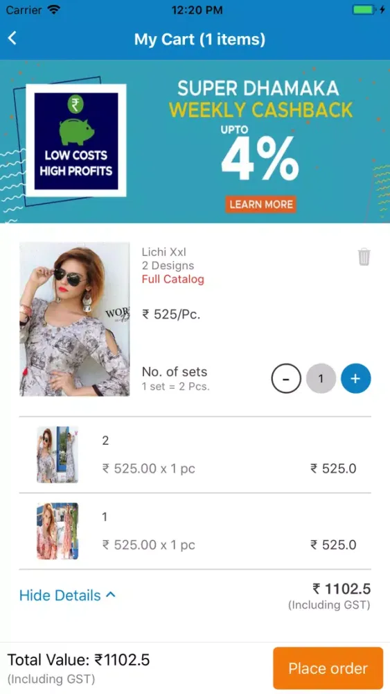 Capturas de tela do Wishbook Wholesale App