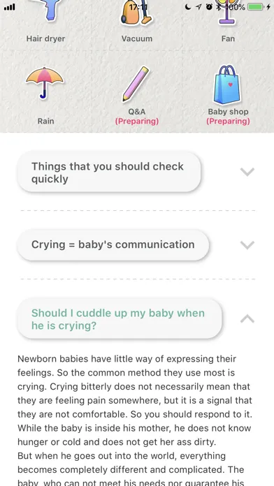 Crynote: Tips for New Parents Screenshots