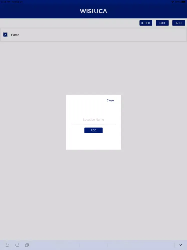 Light Configurator iPad  スクリーンショット