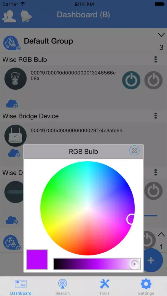 Tangkapan layar WiSilica Platform