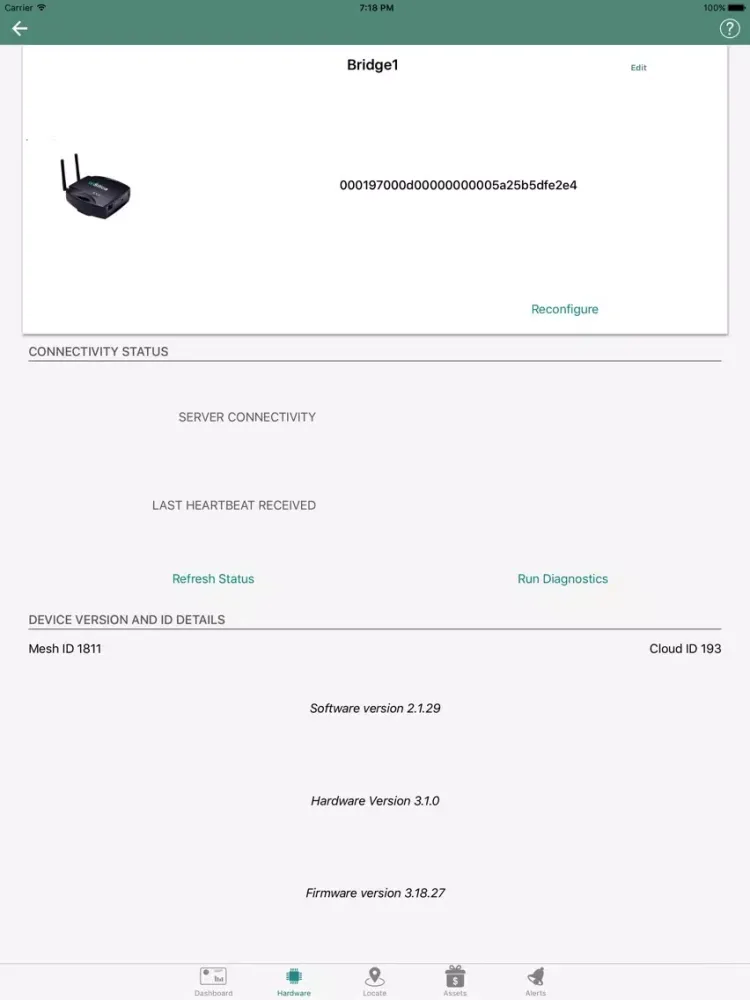 WiSilica Tracking iPad  سکرین شاٹس