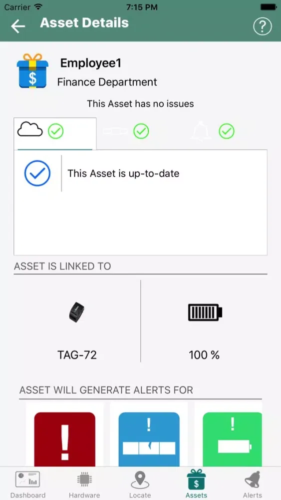 WiSilica Tracking سکرین شاٹس