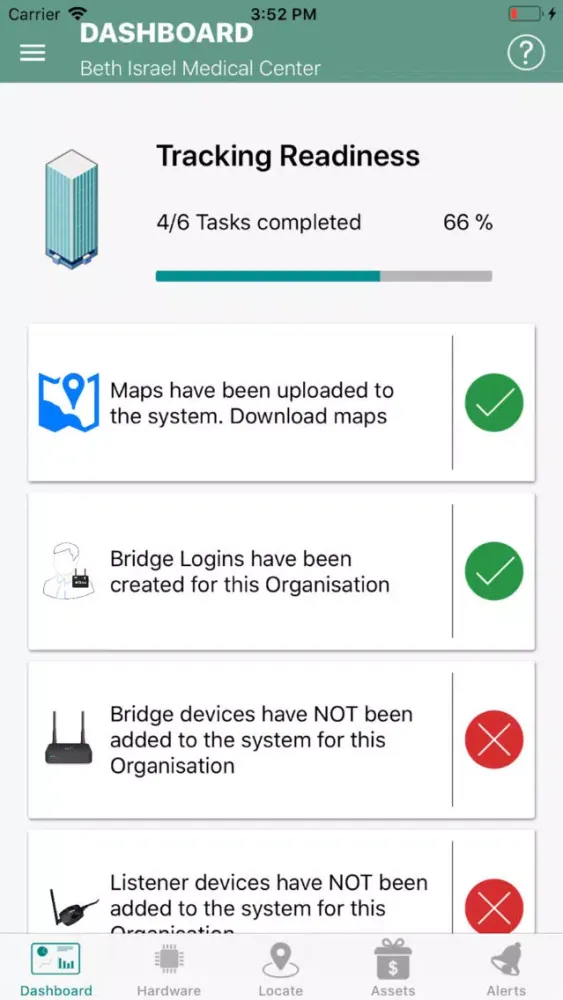 WiSilica Tracking سکرین شاٹس