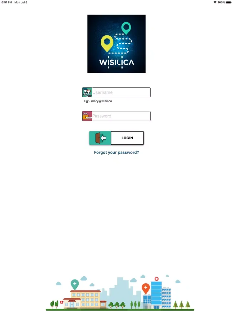 WiSilica Infant Security iPad  स्क्रीनशॉट