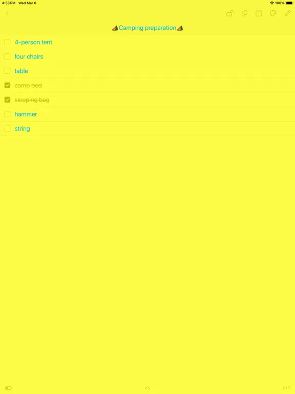 Скриншоты EasyNote - Simple Notepad iPad 