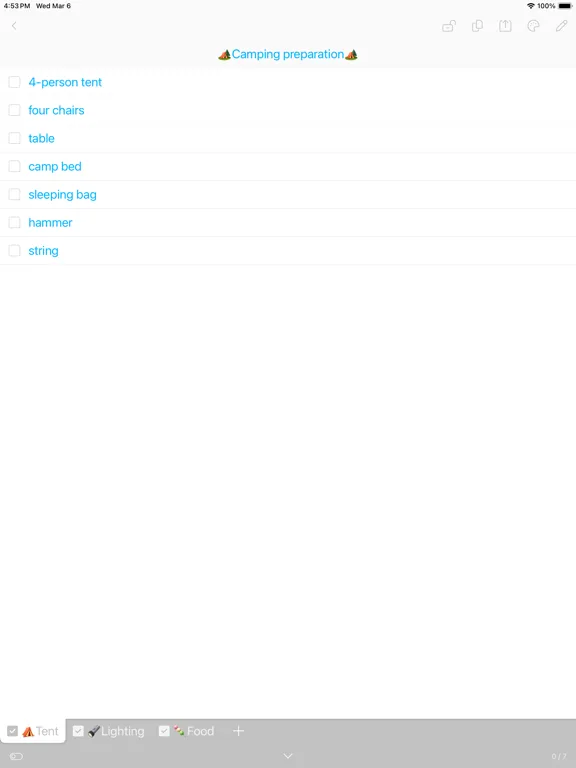 Скриншоты EasyNote - Simple Notepad iPad 