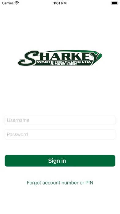 Скриншоты Sharkey Waste Customer App