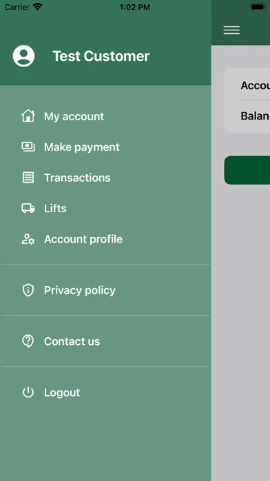Скриншоты Sharkey Waste Customer App