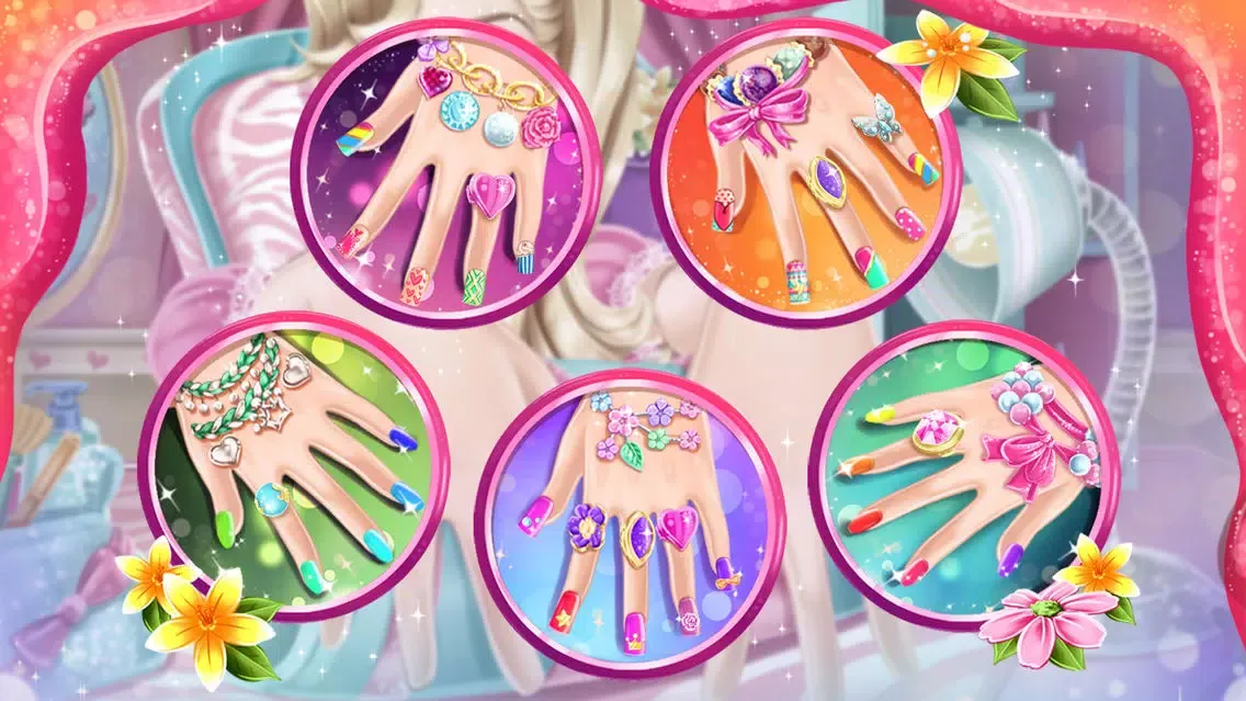 Pink Girl Nails Spa Screenshots