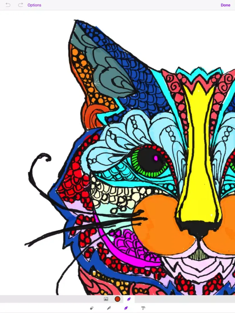 Tangkapan skrin Street: Drawing Collective iPad 