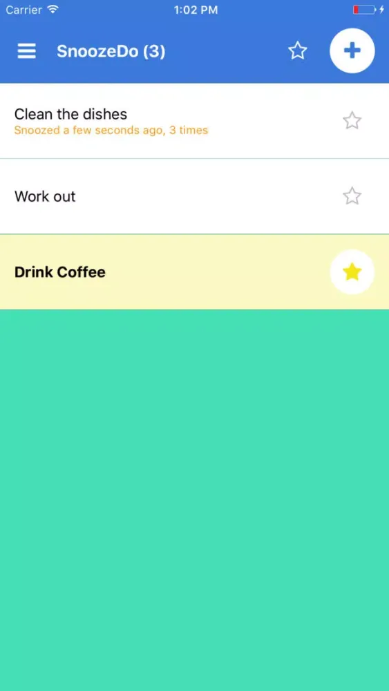 SnoozeDo Screenshots
