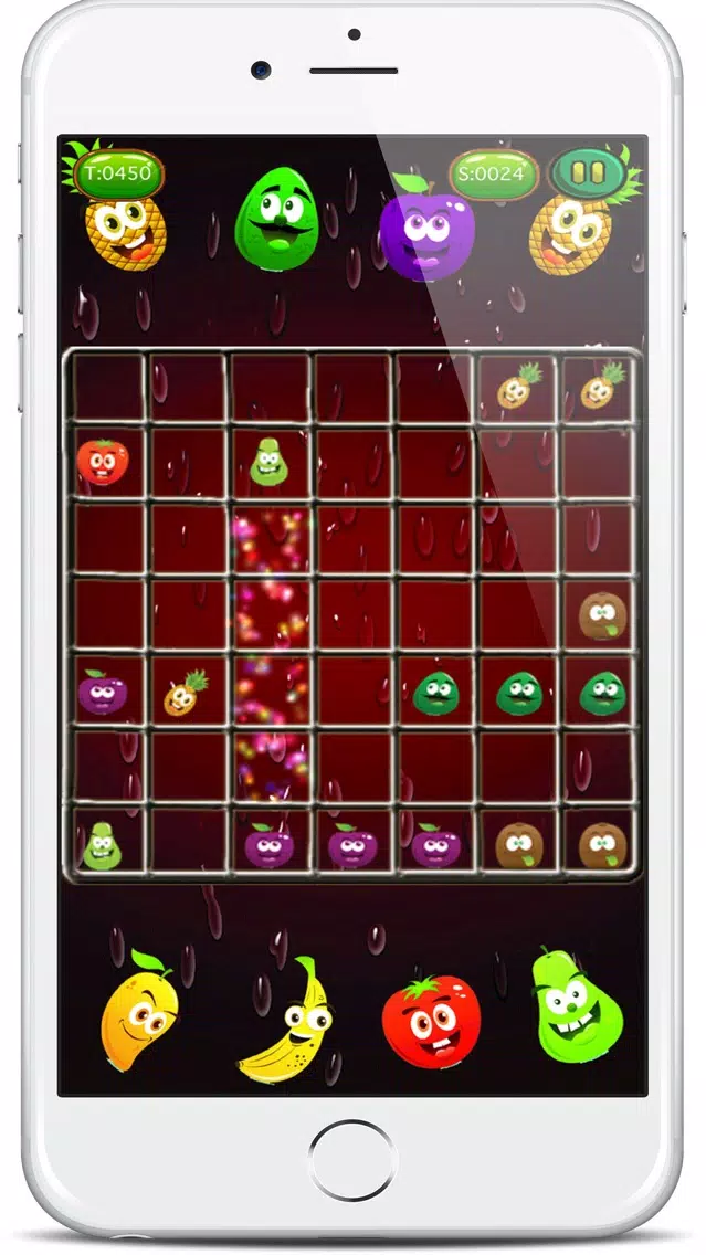 Bubbles Fruite crush Free スクリーンショット