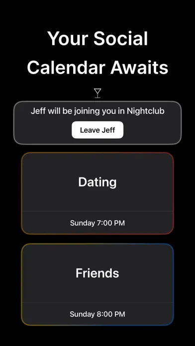 Captures d'écran de Nightclub: College Social App