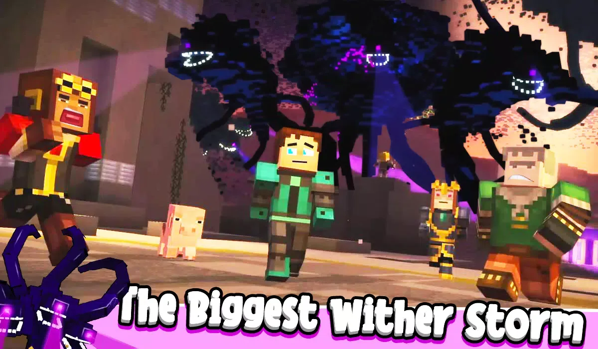 Capturas de pantalla de Wither Storm Minecraft Mod