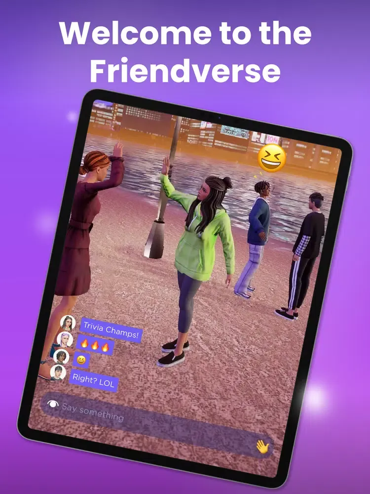Zrzuty ekranu WithMe: Friends, Play, Hangout iPad 