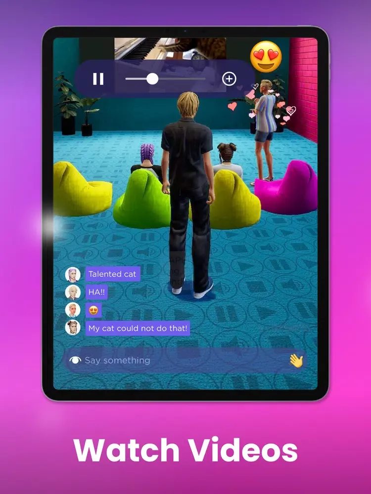 Zrzuty ekranu WithMe: Friends, Play, Hangout iPad 