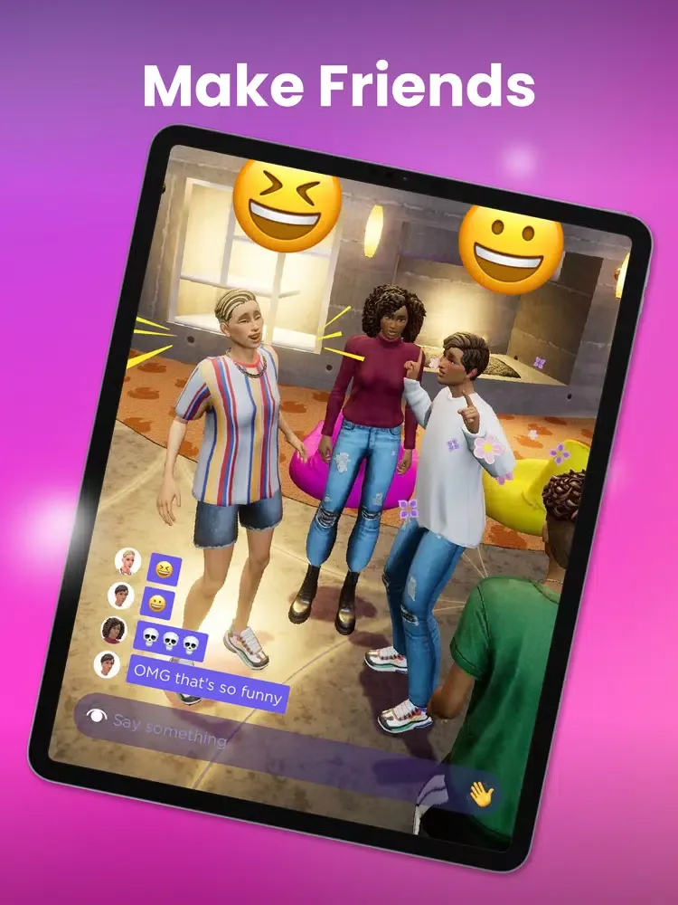 Zrzuty ekranu WithMe: Friends, Play, Hangout iPad 