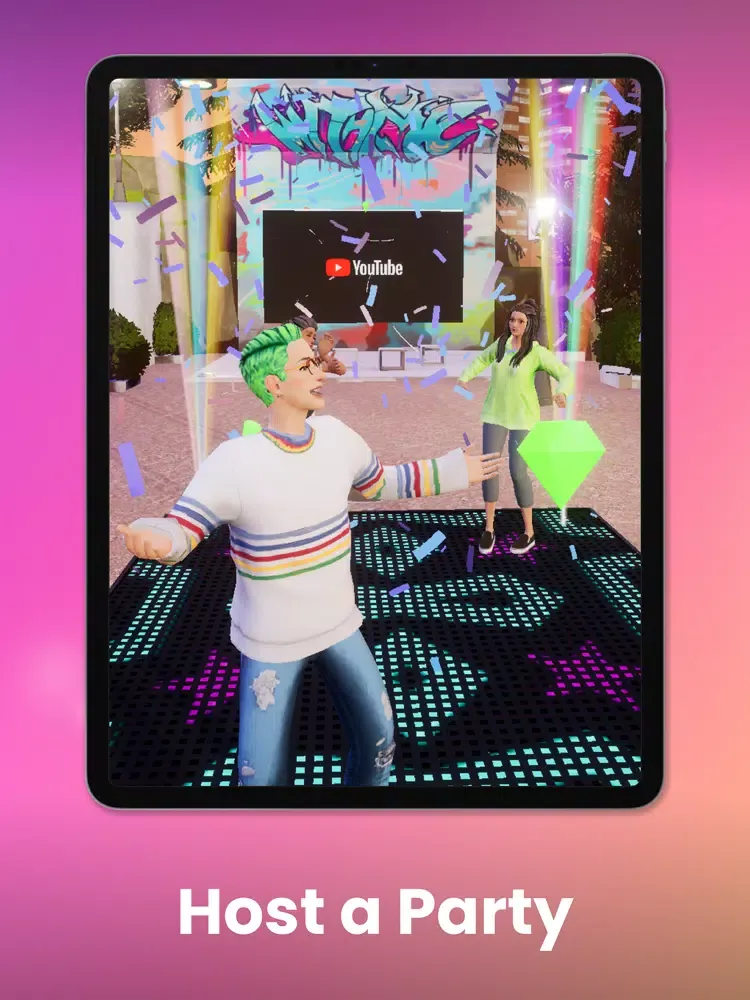 Zrzuty ekranu WithMe: Friends, Play, Hangout iPad 