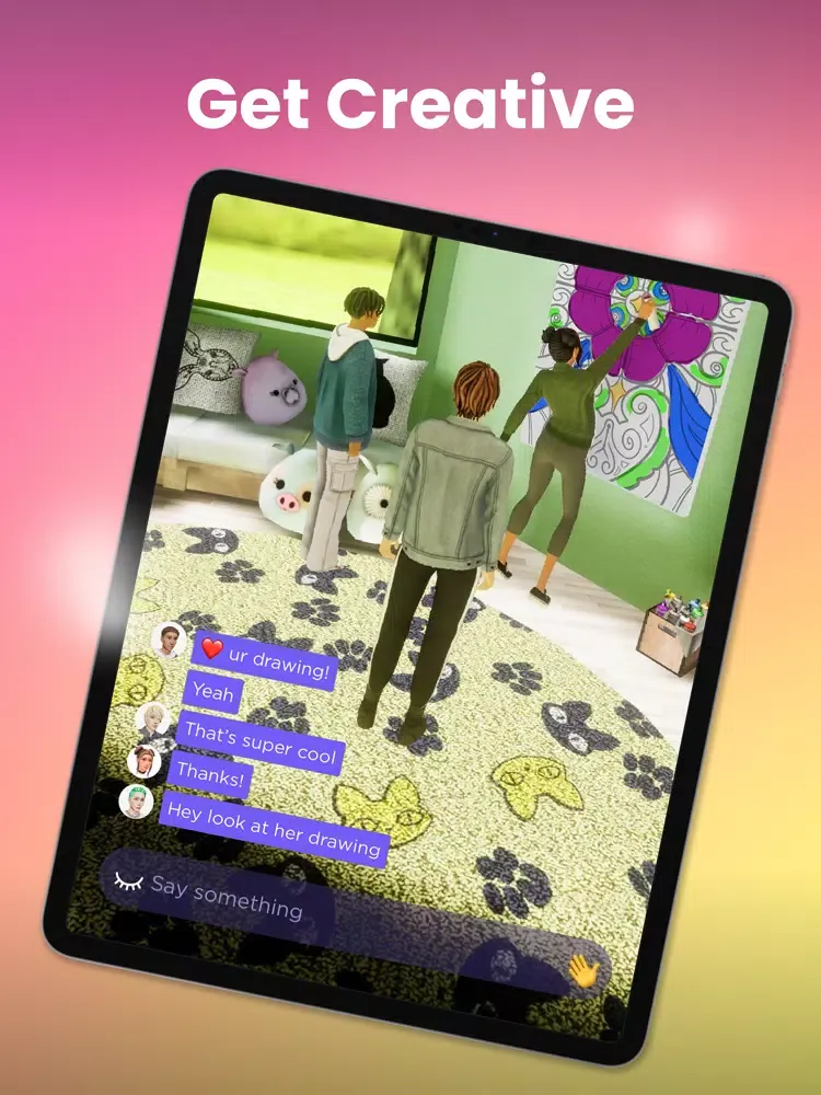 Zrzuty ekranu WithMe: Friends, Play, Hangout iPad 