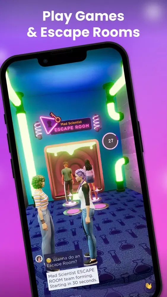 Zrzuty ekranu WithMe: Friends, Play, Hangout