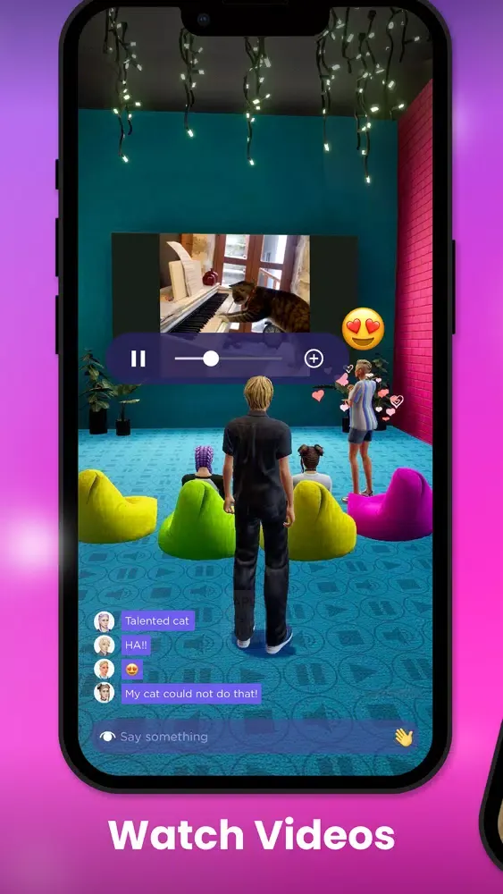 Zrzuty ekranu WithMe: Friends, Play, Hangout