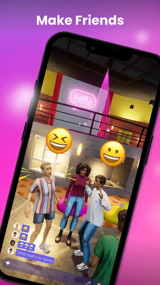 Zrzuty ekranu WithMe: Friends, Play, Hangout