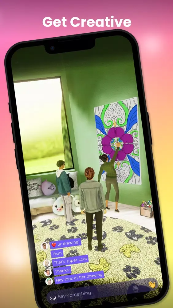 Zrzuty ekranu WithMe: Friends, Play, Hangout