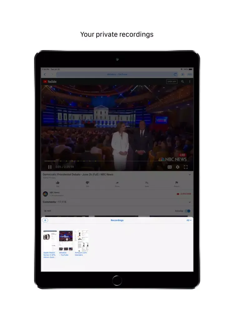 Скриншоты Quick - Fast Default Browser iPad 