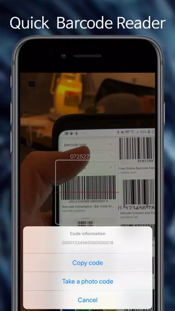 Capturas de pantalla de QR Code Reader:Quick Fast Read