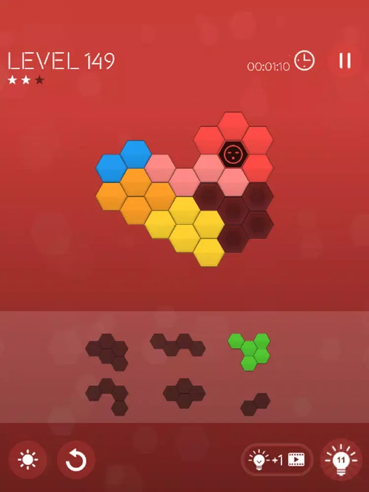 ภาพหน้าจอของ Block Puzzle Hexa Master iPad 