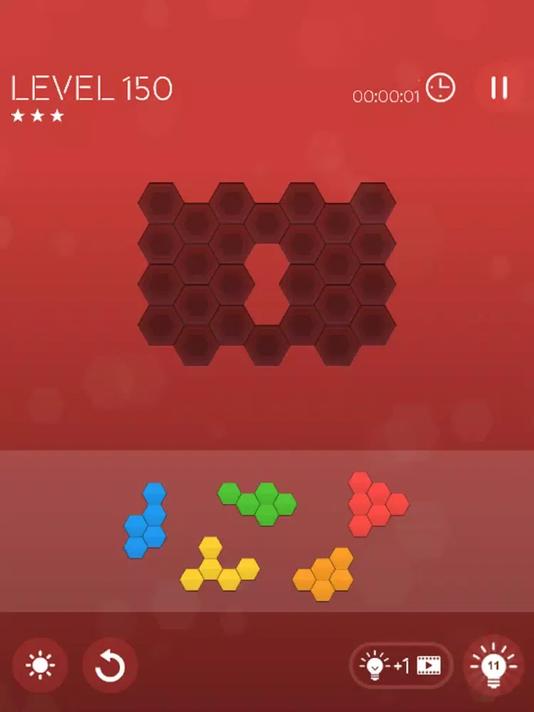 ภาพหน้าจอของ Block Puzzle Hexa Master iPad 