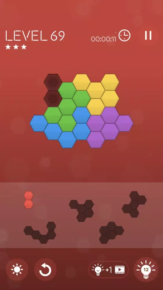 ภาพหน้าจอของ Block Puzzle Hexa Master