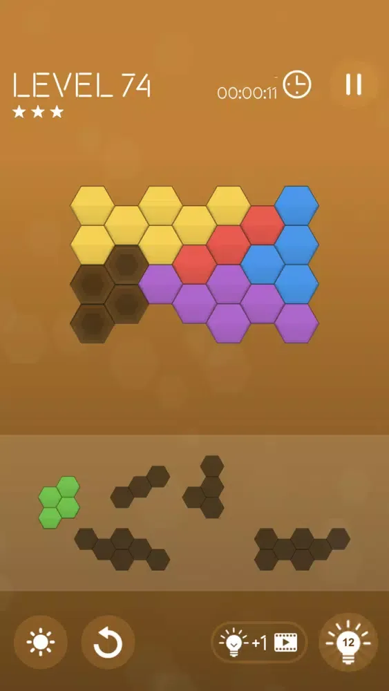 ภาพหน้าจอของ Block Puzzle Hexa Master