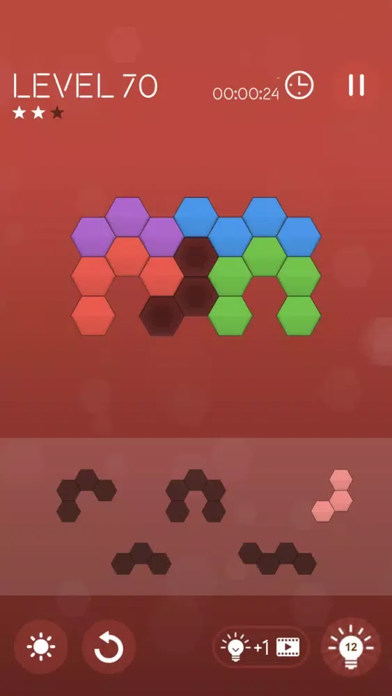 ภาพหน้าจอของ Block Puzzle Hexa Master