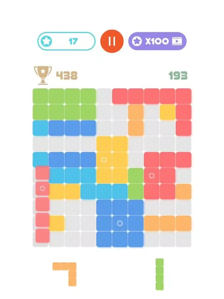 Tangkapan layar Block Puzzle Just 10! iPad 