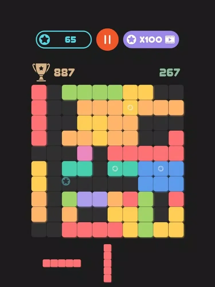 Tangkapan layar Block Puzzle Just 10! iPad 