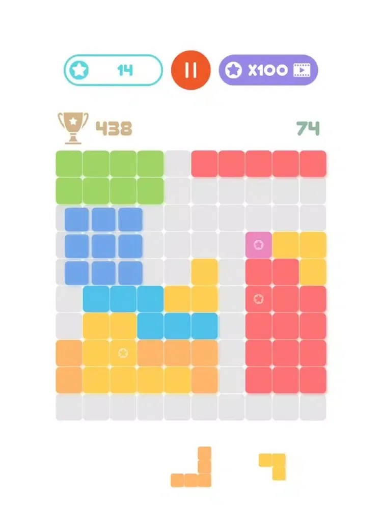 Tangkapan layar Block Puzzle Just 10! iPad 