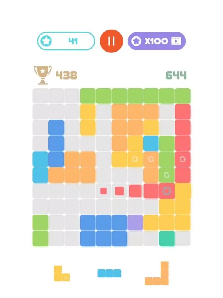 Tangkapan layar Block Puzzle Just 10! iPad 