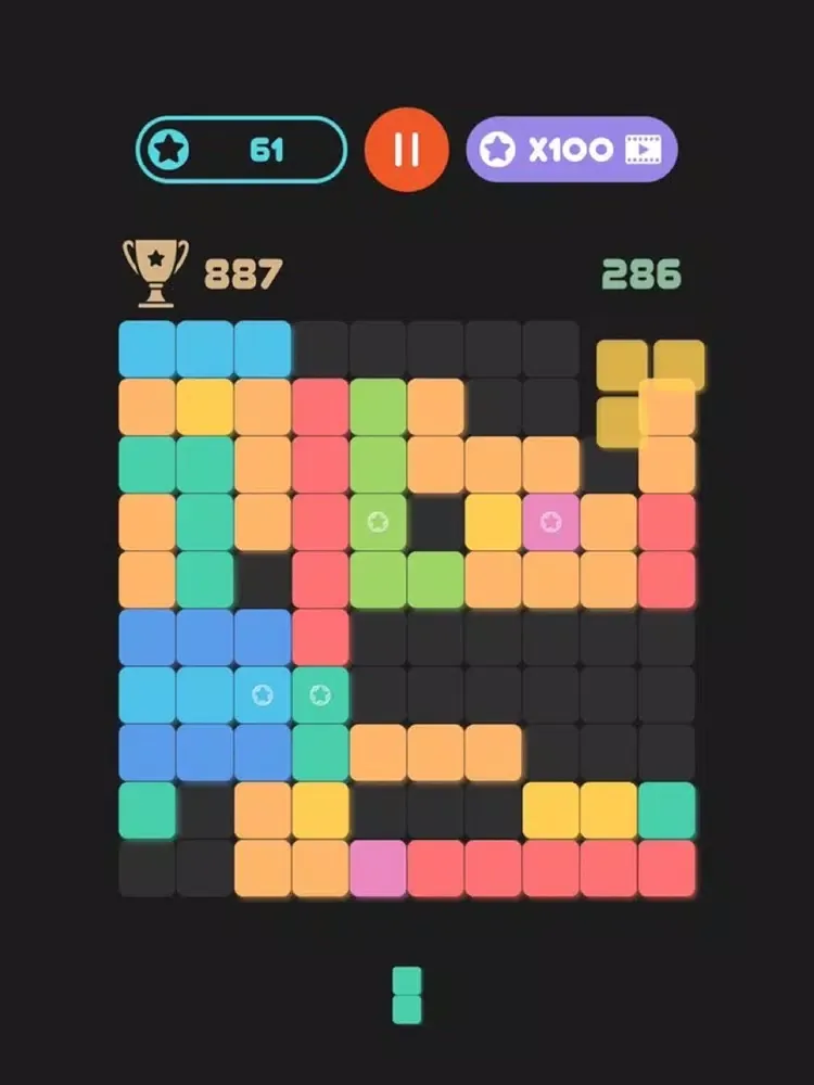 Tangkapan layar Block Puzzle Just 10! iPad 