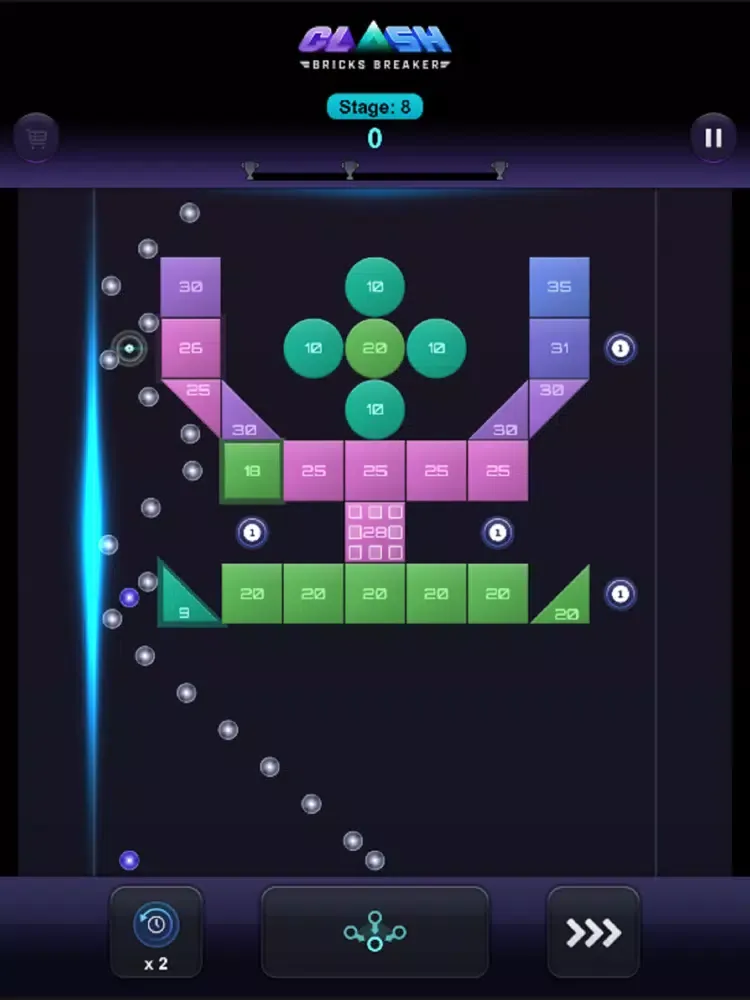 Captures d'écran de Bricks Breaker Clash iPad 