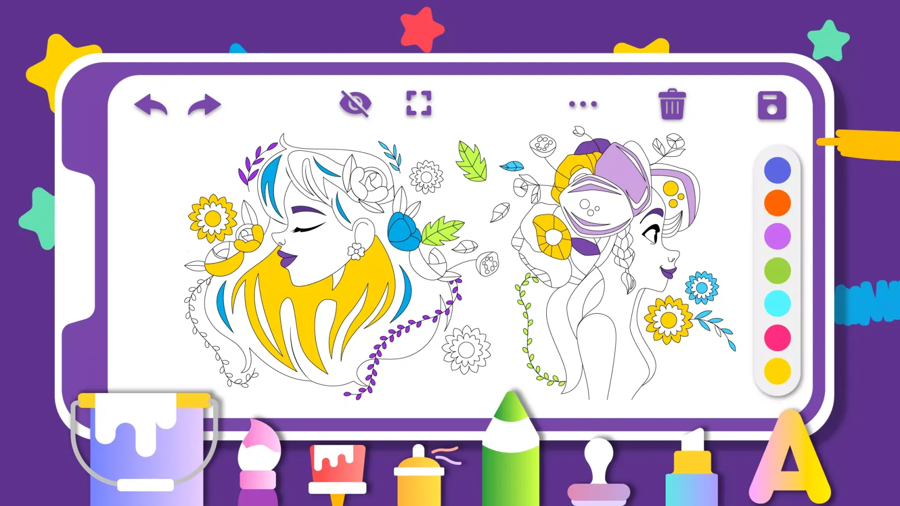 Kids Coloring Games: PlayTime Screenshots